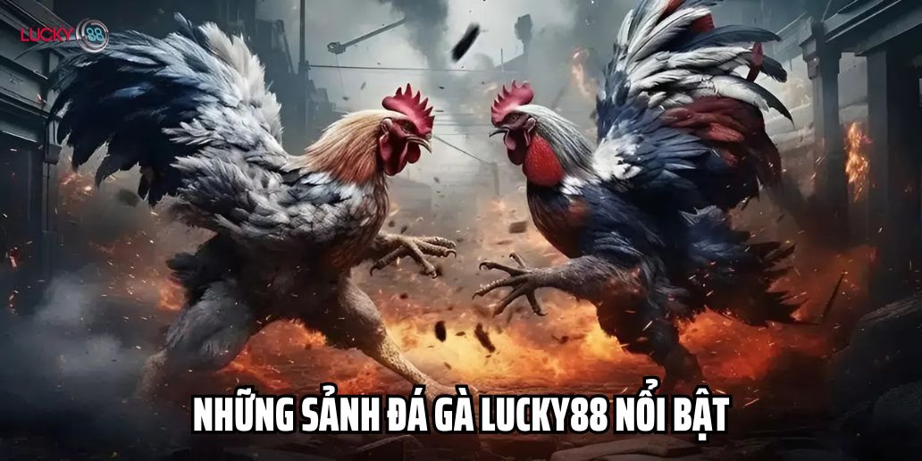 Những sảnh đá gà Lucky88 nổi bật
