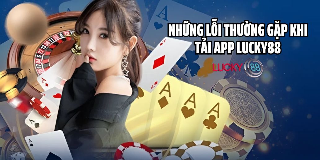 Những lỗi thường gặp khi tải app Lucky88 cho iOS và Android